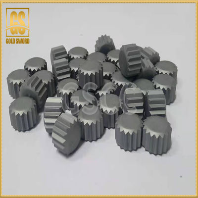 YG6X de Slijtagedelen van het tandkolom Gecementeerde Carbide, Carbide cilindrische die tanden, in olieveld boorcentralisators。 worden gebruikt