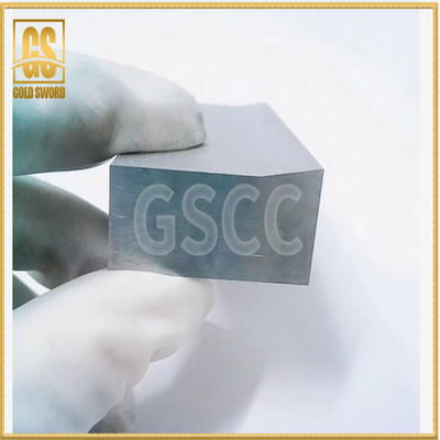Zilveren Gray Cemented Carbide Strips met Dichtheid van 14.9-15.1 G/cm3